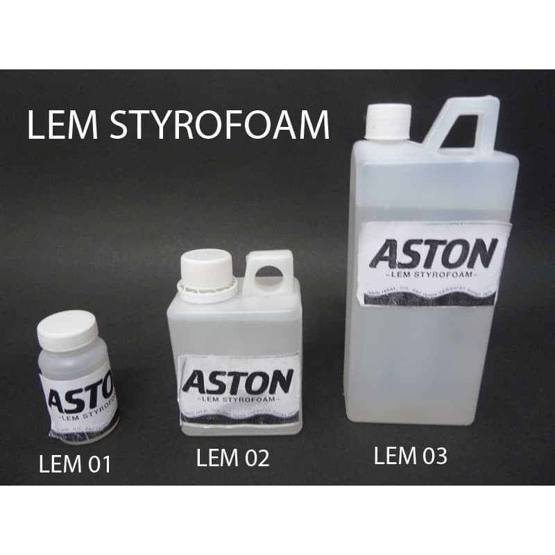 

Lem styrofoam gabus Aston 500 ml (pc) LEM 02