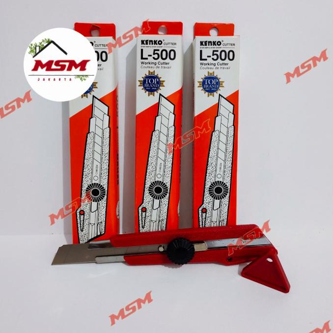 

Dijual Pisau Cutter Kenko Besar L500 Limited