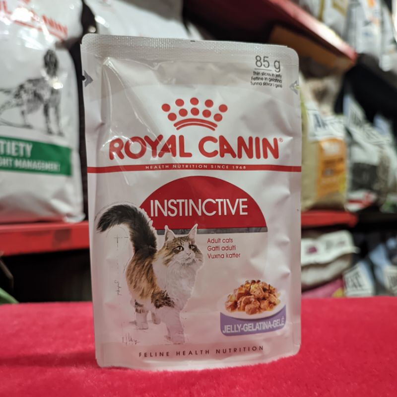 Royal Canin Sachet Instinctive in Jelly 85gr - Wetfood Pouch Makanan Kucing