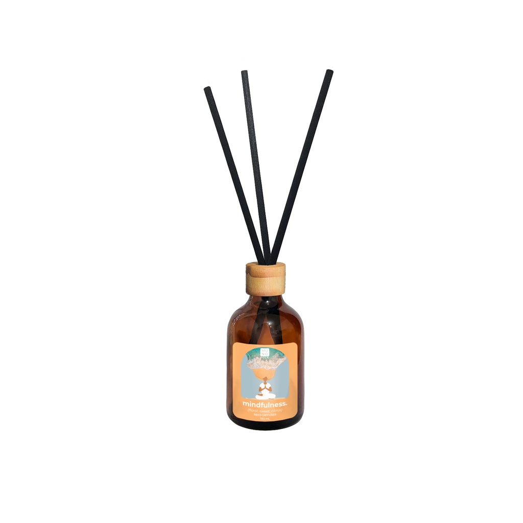 Muno Folk - 100ml Reed Diffuser Aromatherapy | Pewangi Pengharum Ruangan-1