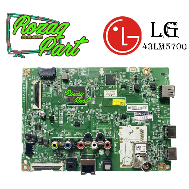 Mesin Mainboard Empeg Modul TV LG Type 43LM5700PUA 43LM 5700 PUA