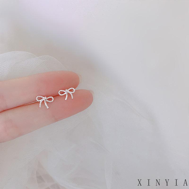 Anting Stud Bahan S925 Silver Untuk Wanita