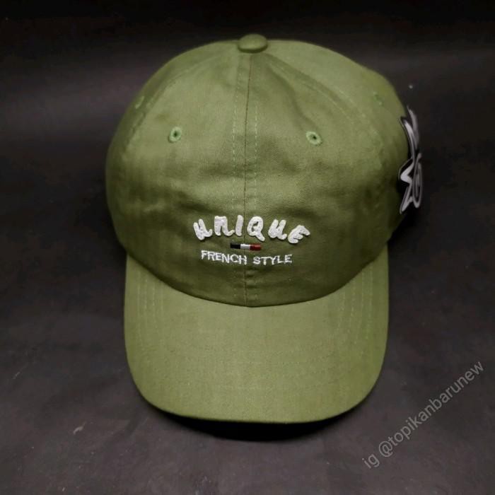 Topi Pendek Pria Baseball Import Unique Army NEW