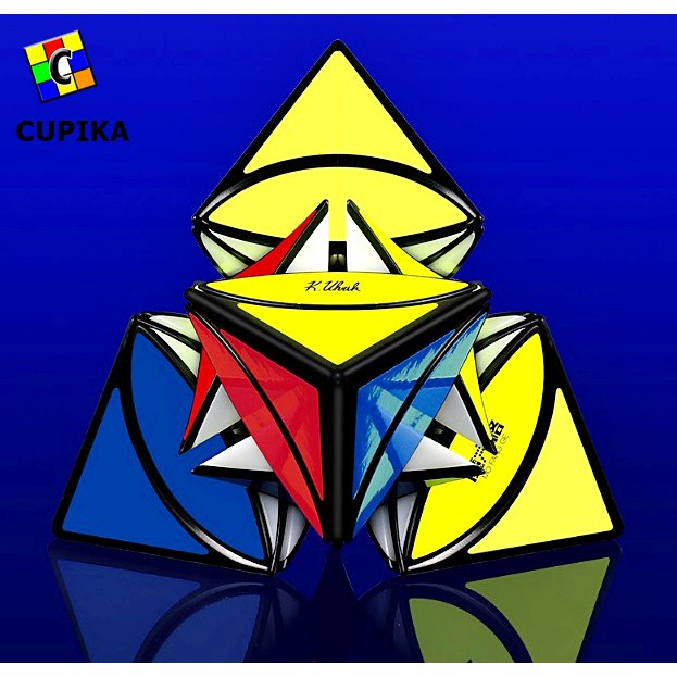 Rubik Pyraminx Qiyi Duomo blackbase