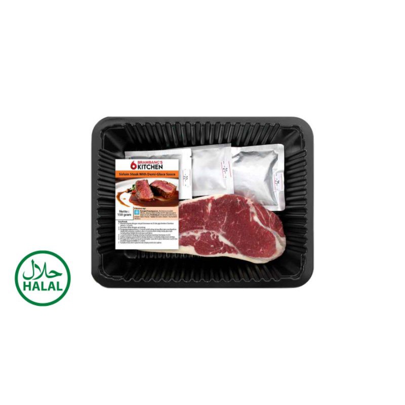 

Sirloin Steak With Demi - Glace Sauce 150 g