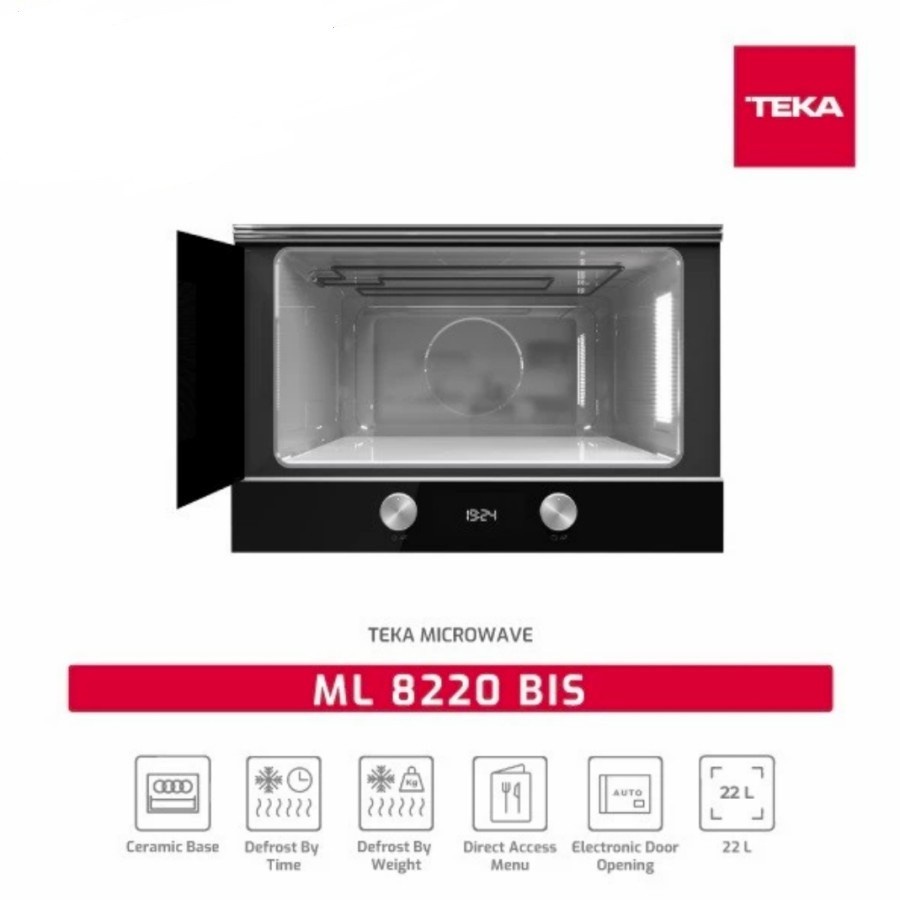 Built-in Microwave/Microwave Tanam Teka ML 8220 BIS Capacity 22L