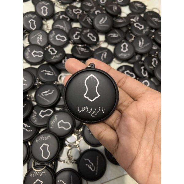 gantungan Kunci Tarim Ganci Terompah  bolak balik