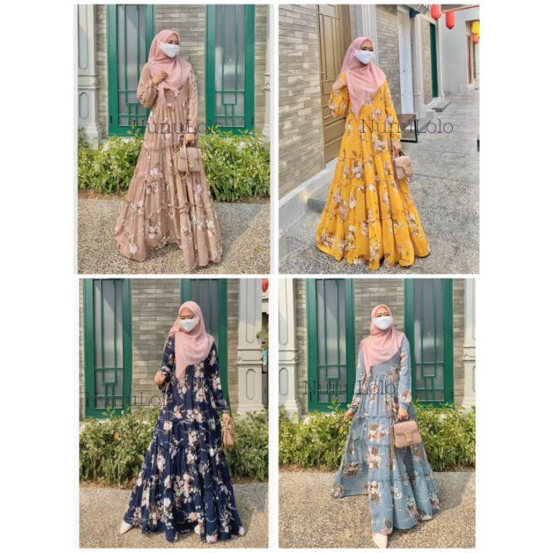 aara dress ori by nunulolo || gamis || busana muslim