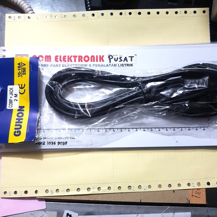 New Kabel AC Power komputer panjang 2M