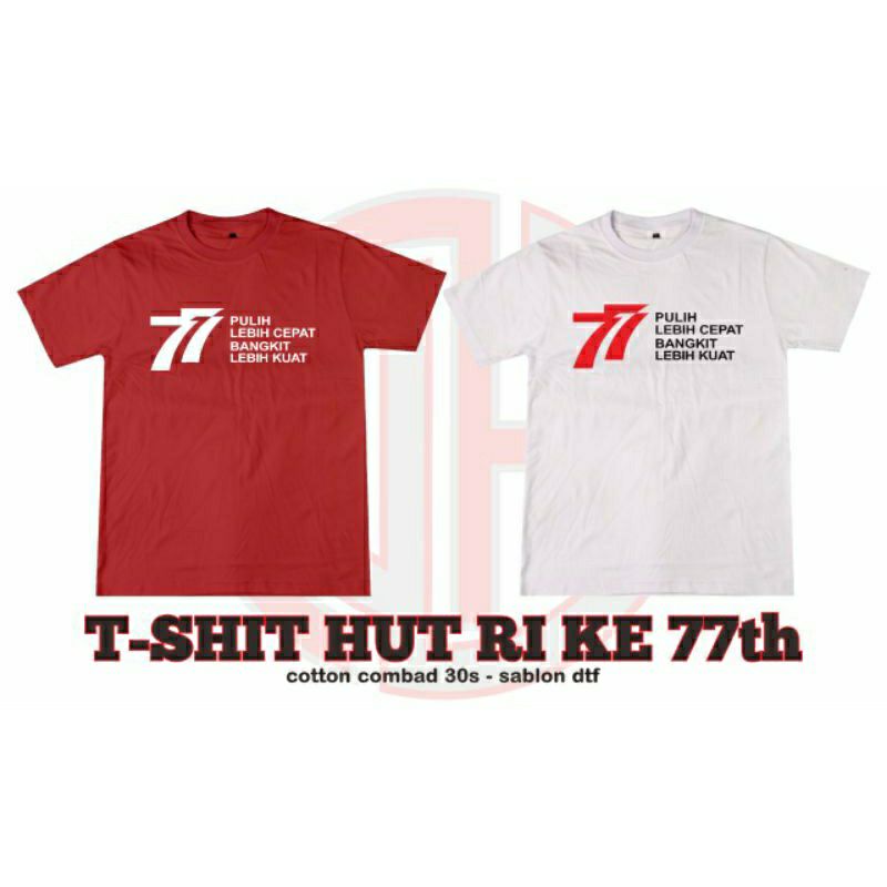 kaos hut ri ke 77