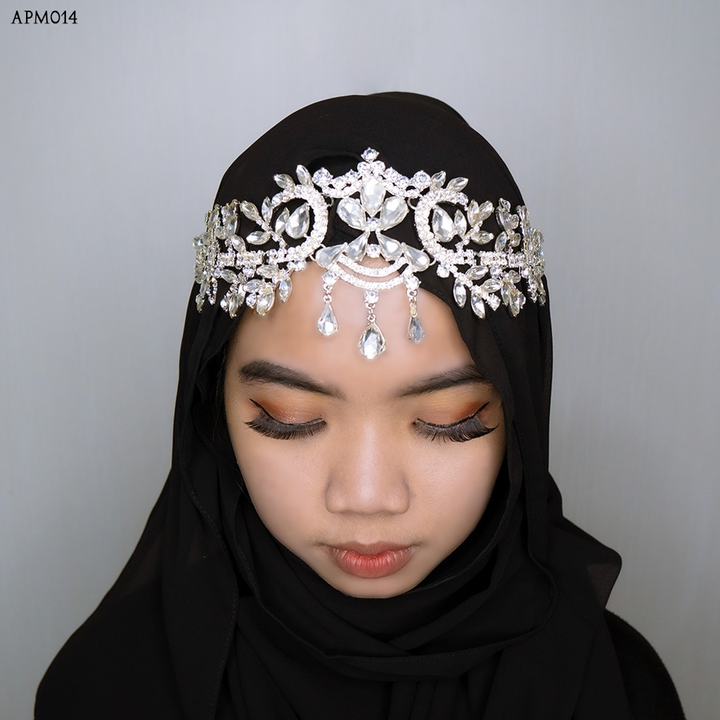 [TOKO TERPERCAYA] EXCLUSIVE SETELAN TIARA WOMEN ACCESSORIES WEDDING APM014