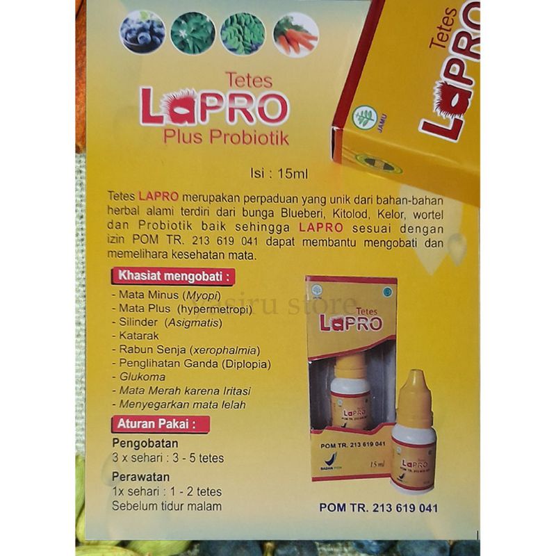 LA PRO TETES MATA HERBAL MULTIFUNGSI asli