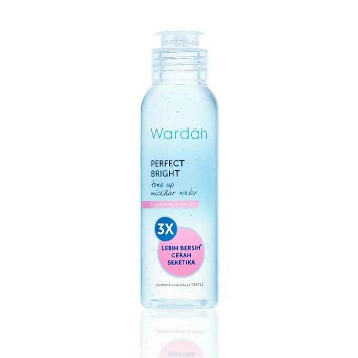 Wardah Perfect Bright Tone Up Micellar Water Brightening + Refresh 100