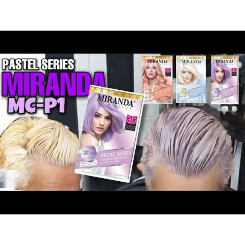 MIRANDA PERMANENT HAIR PASTEL SERIES