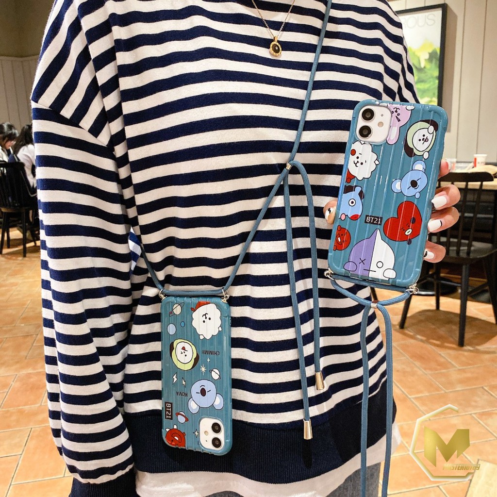 SS163 case Slingcase Lanyard KARTUN Vivo Y91c Y1s Y91 Y93 Y95 Y12 Y17 Y15 Y19 U3 Y5s MA858