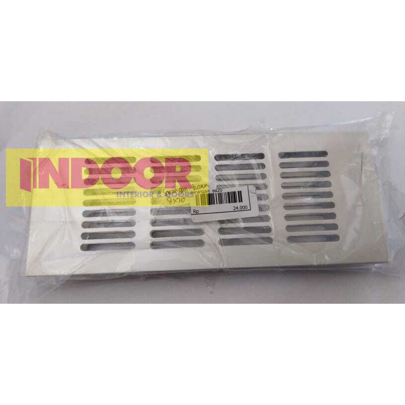 Sarangan Saringan Lubang Hawa Ventilasi Aluminium Angin Kotak Lemari R