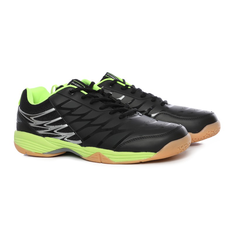 Phoenix Top Speed Sepatu Badminton Pria - Black