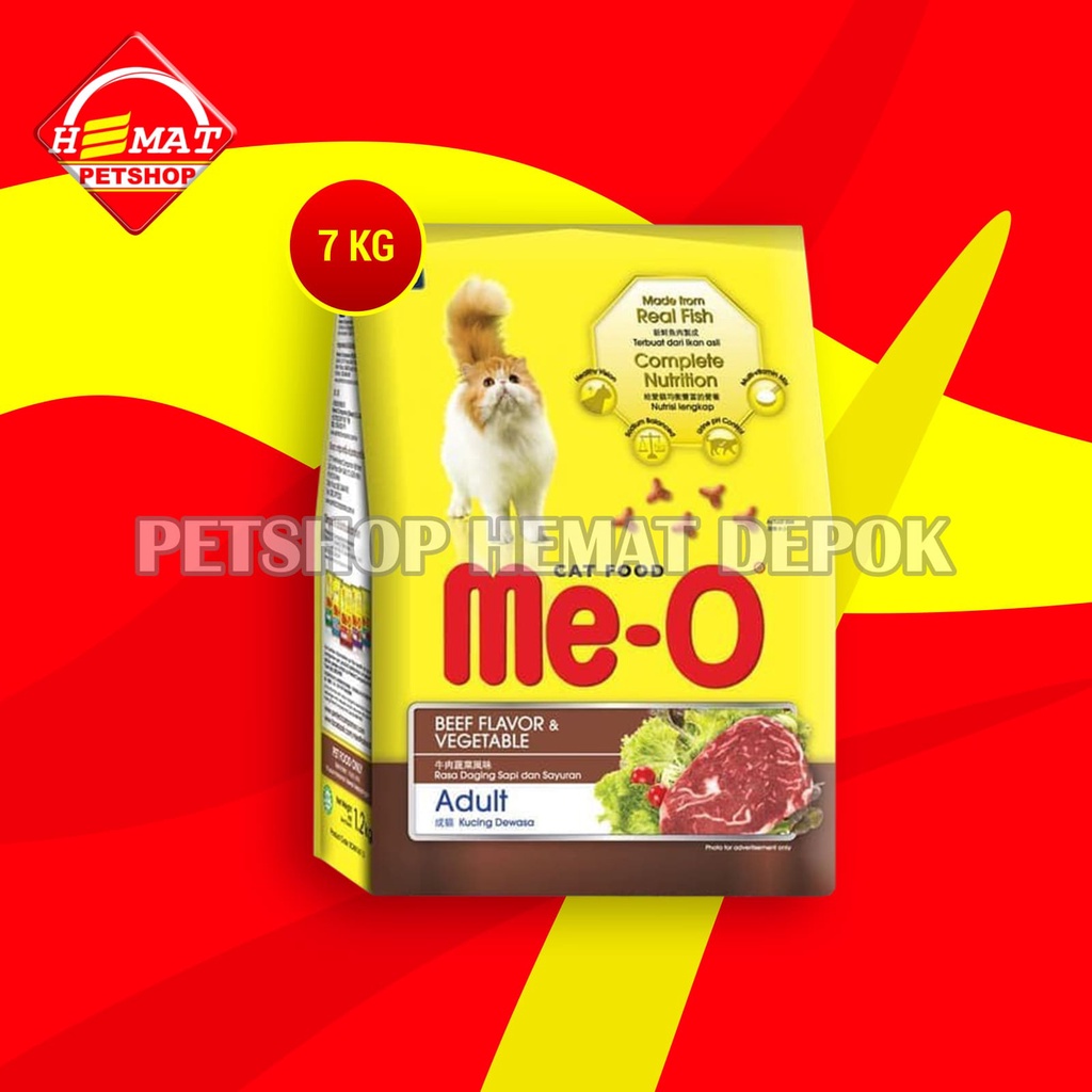 Makanan Kering Kucing Meo Dry Cat Food Me-O  7KG