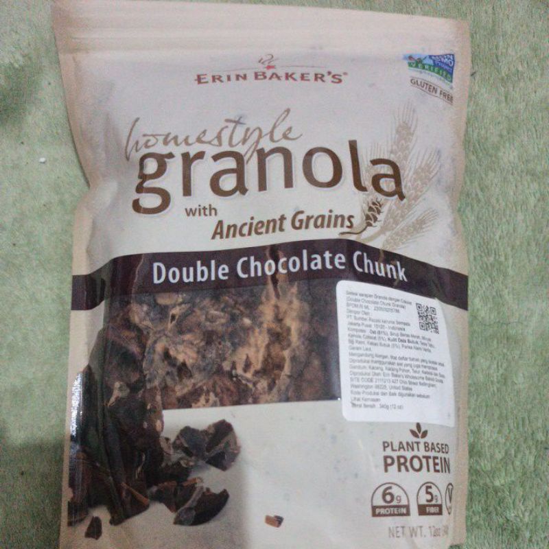 

Erin Baker's Homestyle Granola Double Chocolate Chunk
