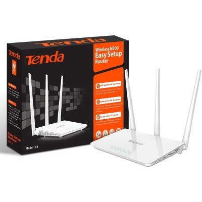 TENDA F3 300 Mbps WIRELESS ROUTER