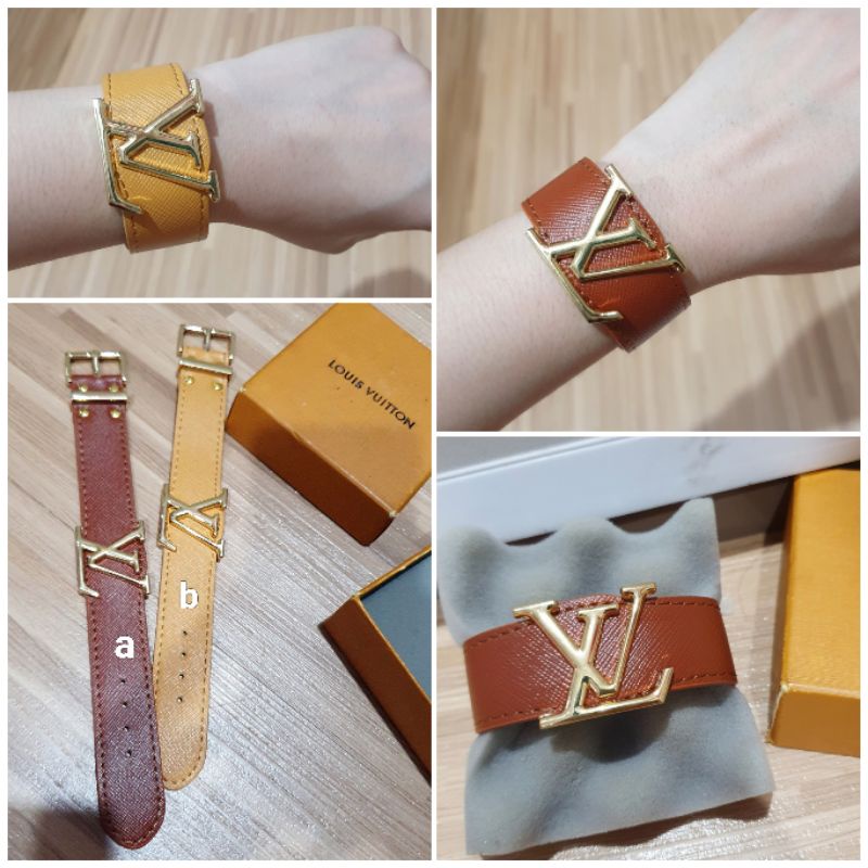 Gelang Kulit Premium Quality Gelang Kulit Epsom Branded band import anti karat 299