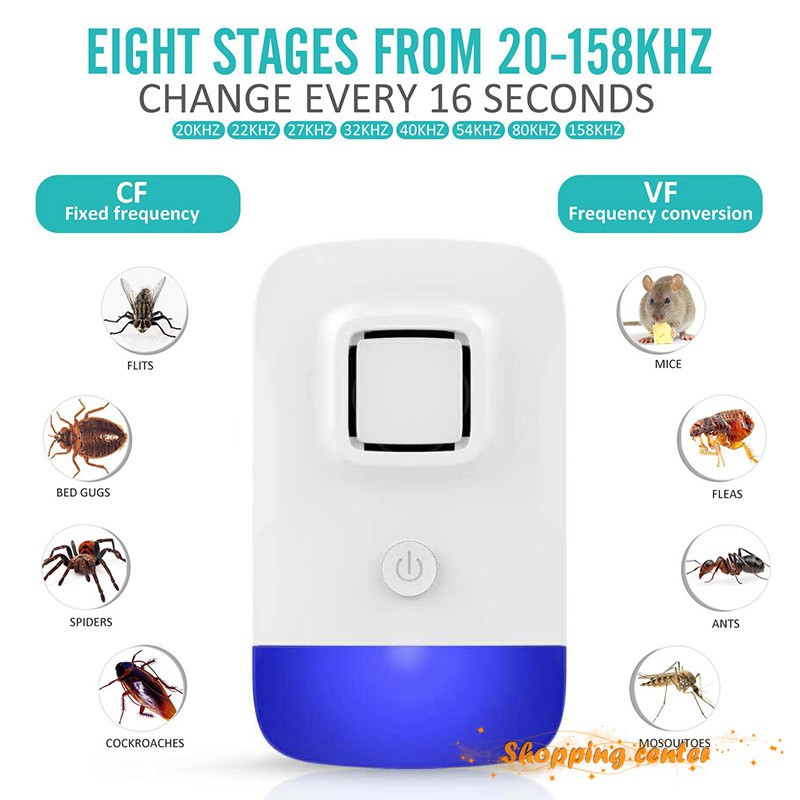 Ultrasonic Pest Repellers Ultrasonic Electronic Pest ...