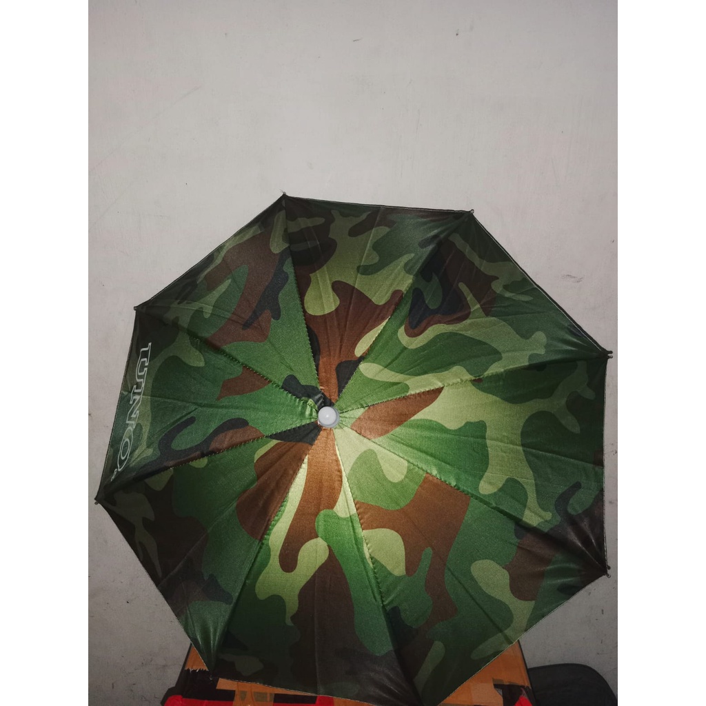 TOPI PAYUNG UNO / TOPI MANCING / PAYUNG PANCING / Payung kepala / Payung mini / Topi payung
