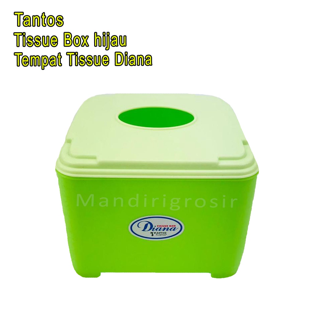 Tempat Tissue Diana *Tantos * Tissue Box * Hijau 6213