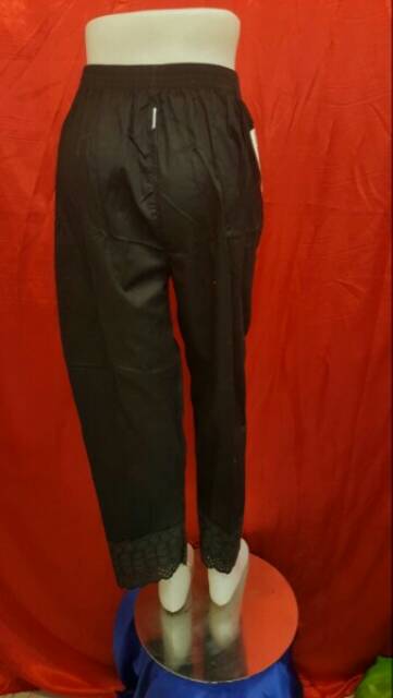 Celana Katun Renda Wanita