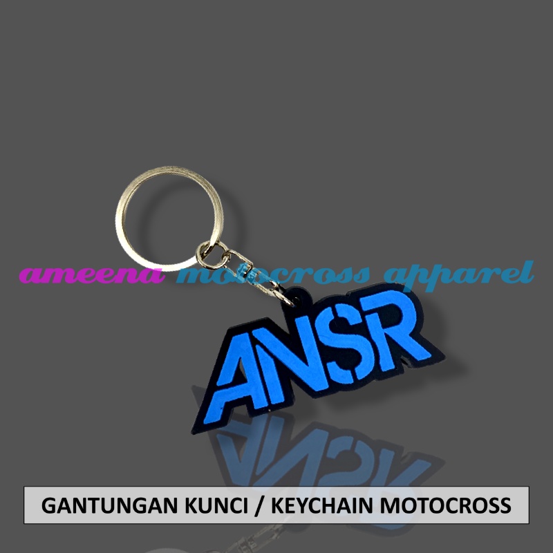 Gantungan Kunci Motocross - Keychain Trail MX - Gantungan Kunci Trabas - Keychain Enduro - Souvenir Trail - Keychain Souvenir - AN106