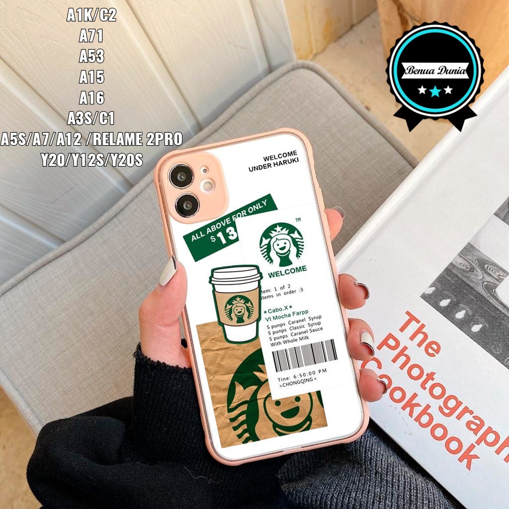 SS074 SOFT CASE TPU DESAIN STAR BUCK OPPO A3S A5S A7 A12 A11K A16 A57 A39 A9 A5 A52 A92 A53 A33 F1S A59 A95 A31 A8 2020 F5 YOUTH F7 F11 A36 A76 A55 F11 PRO A96 5G RENO 5 5F 7Z A96 5G BD2145-6