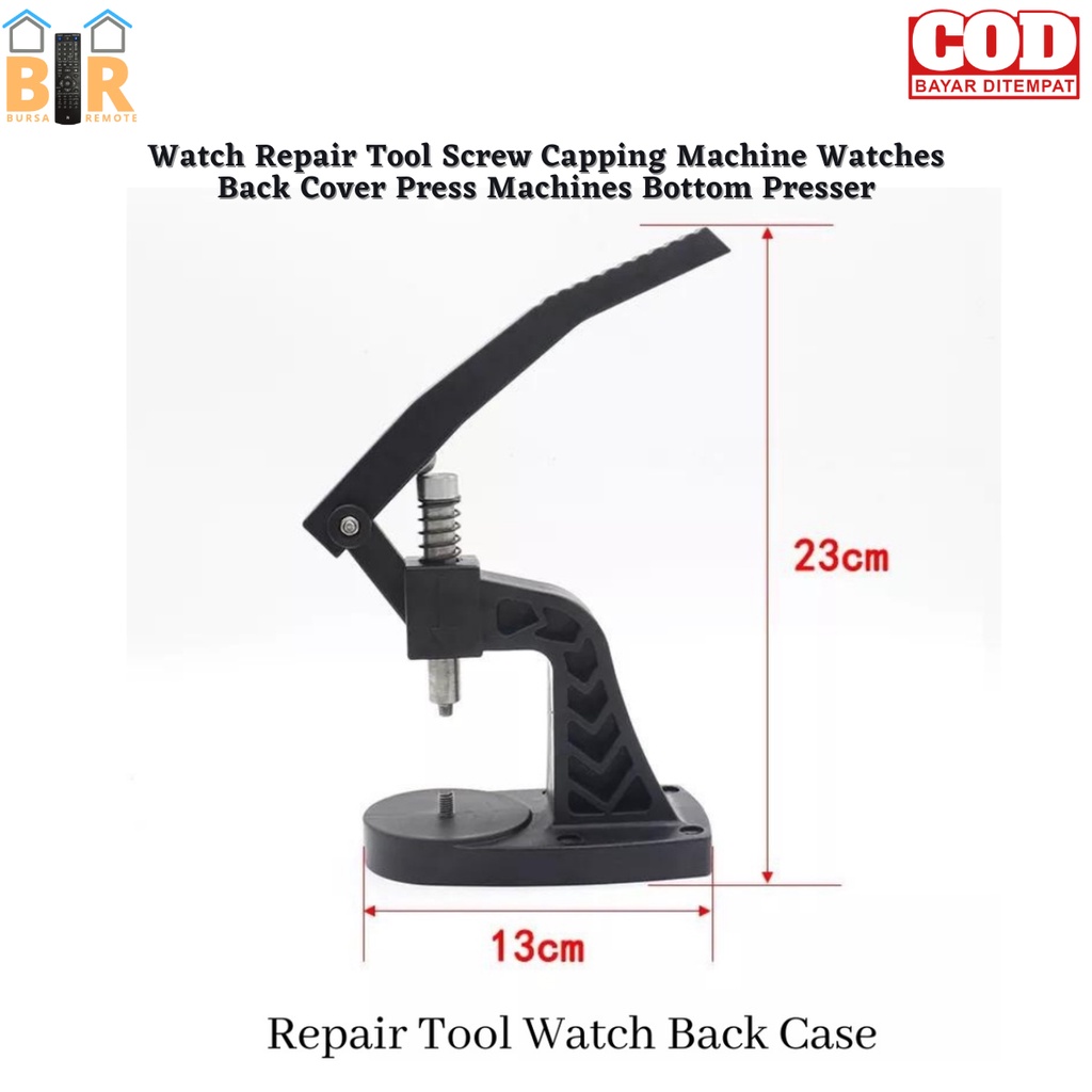 Watch Repair Tool Screw Capping Machine Watches Back Cover Press Machines Bottom Presser