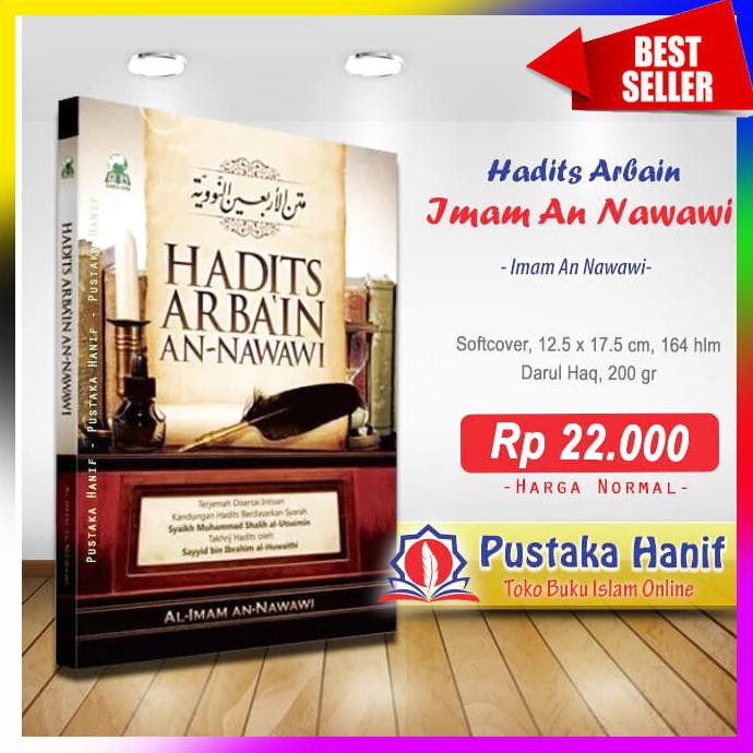 Jual Buku Hadits Arbain An Nawawi Matan Dan Terjemah Shopee Indonesia