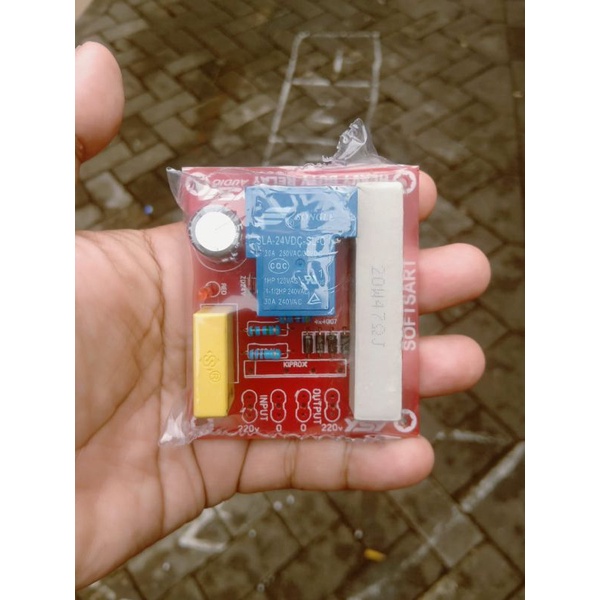 kit softstart/rangkaian anti jeglek pada power amplifier pada saat nyalakan power pertama kali