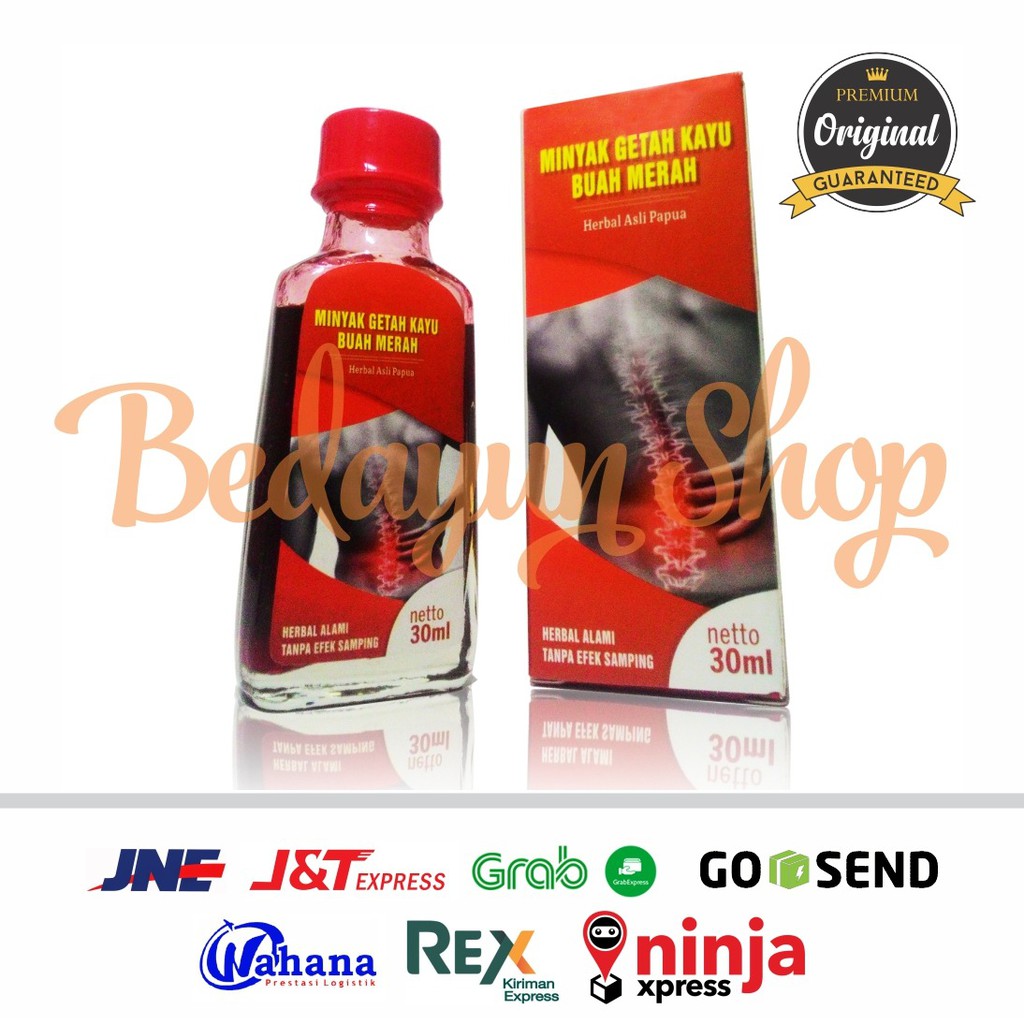 Minyak Getah Buah Merah- Obat Rematik Obat Asam Urat - HERBAL ALAMI