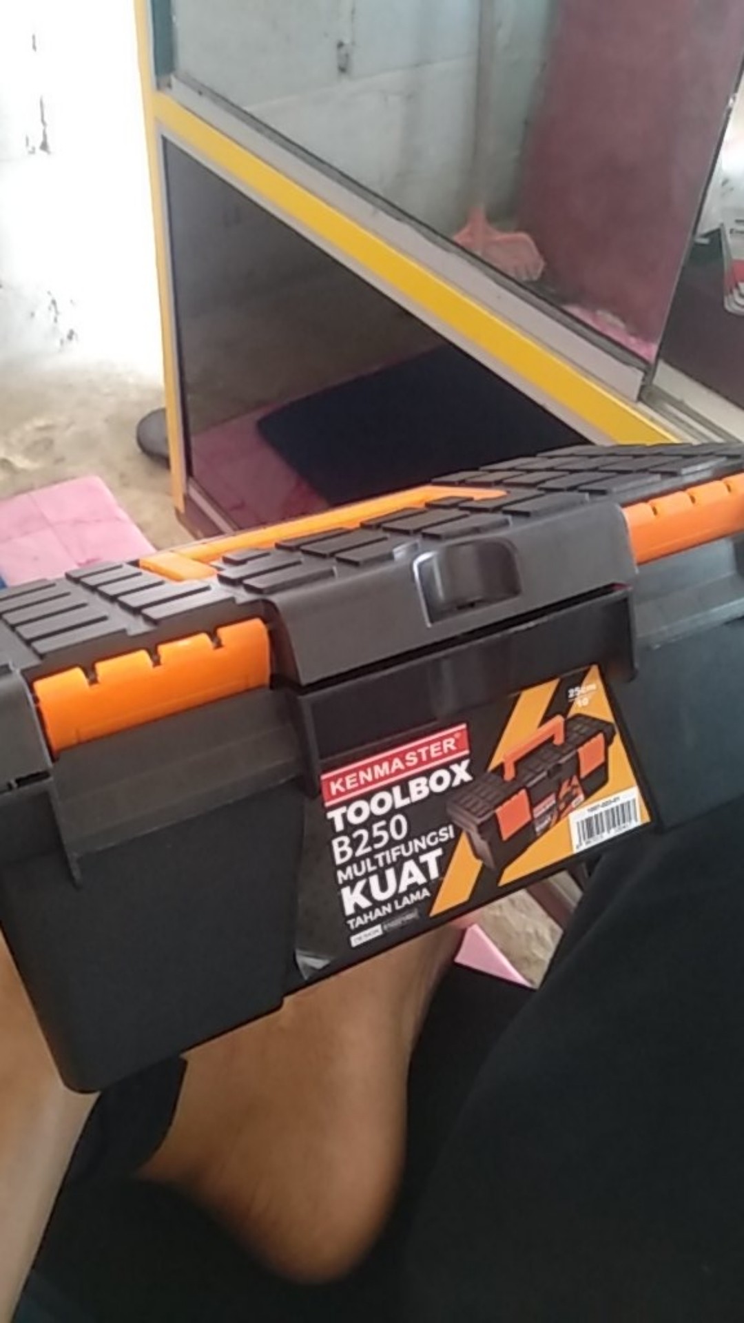 Kenmaster Tool Box B250 / Kotak Peralatan B 250 / Box Multifungsi
