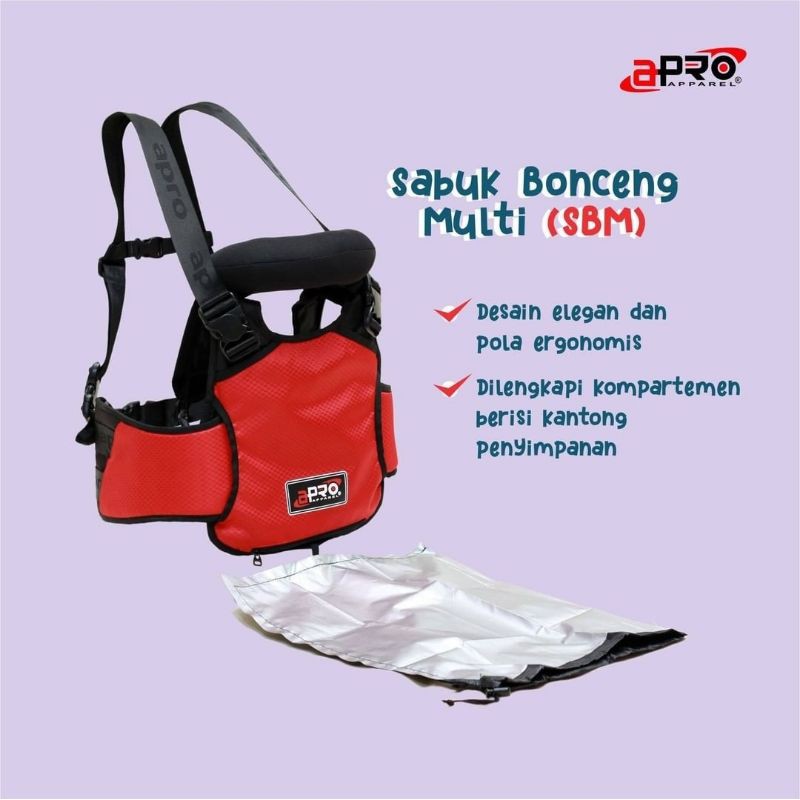 Sabuk Bonceng Motor Anak Apro Apparel Multi Fungsi