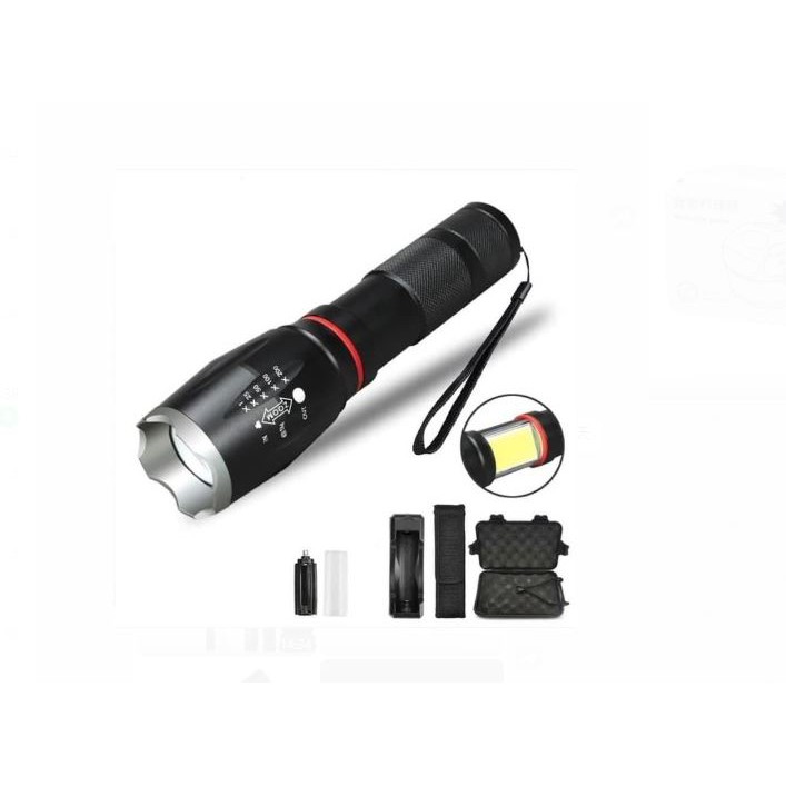 Senter Vanstar LED E17 COB Torch Cree XM-L T6 8000 Lumens