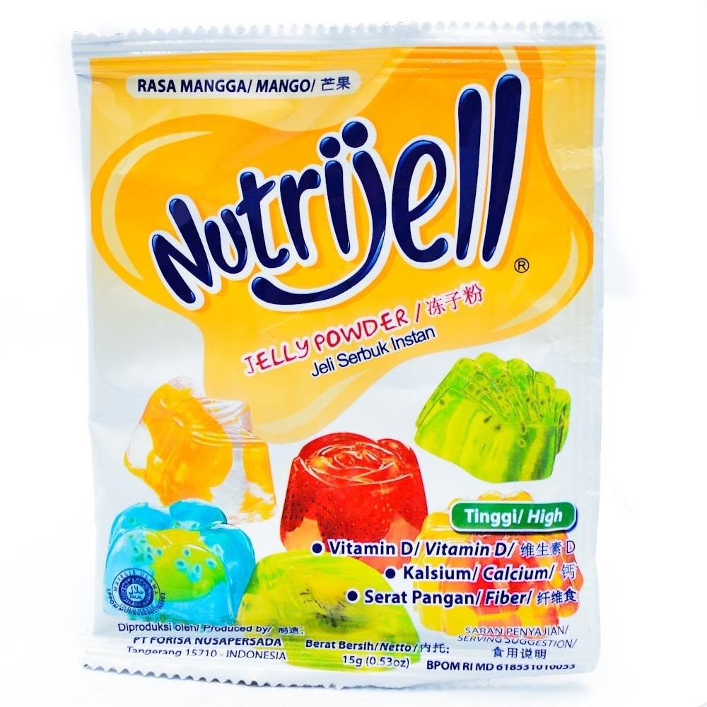 

Nutrijell Rasa Mangga 15gr