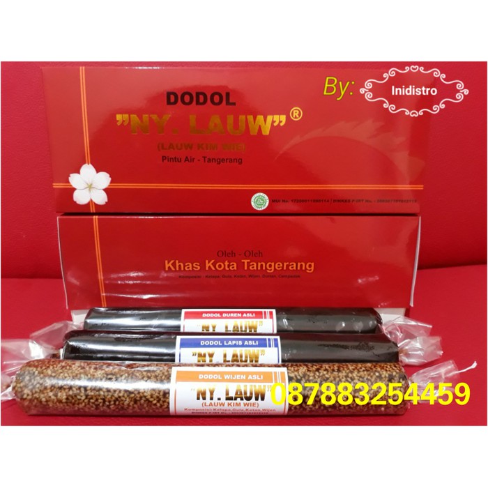 

Dodol 3 rasa (Durian- Wijen- Lapis)