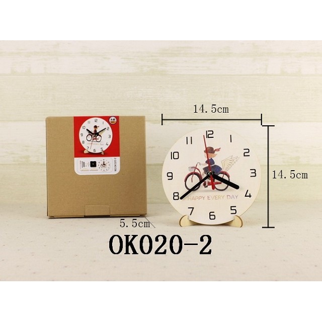 Jam Meja Kayu - Jam Meja DIY - Jam Meja Karakter - Jam Meja Motif +BONUS BATERE