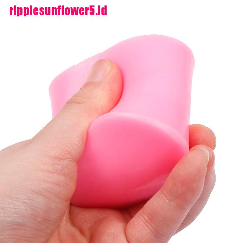 # Kaos T-Shirt Wanita Lengan Pendek Motif Print #Cetakan Sabun Handmade Diy Bentuk Bunga Tulip 3d Bahan Silikon