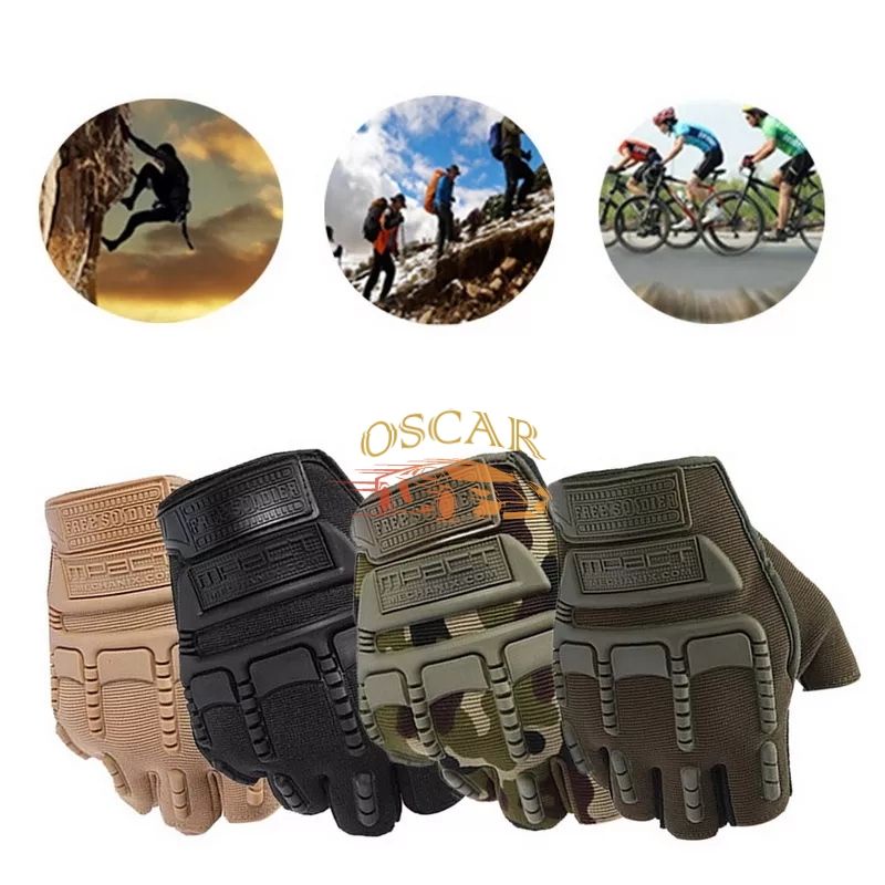 SARUNG TANGAN TACTICAL HALF FINGER FULL FINGER / TACTICAL ARMY / ST SEPEDA MOTOR / SARUNG TANGAN