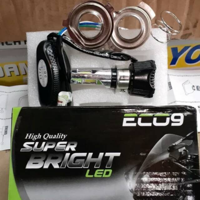 Bholam Lampu depan all motor LED M6 EXO 9