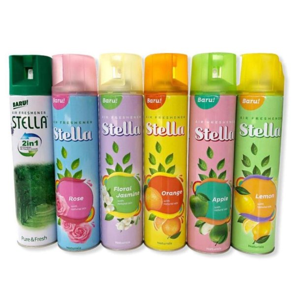 Stella Aerosol Orange 400ml - Pengharum Ruangan