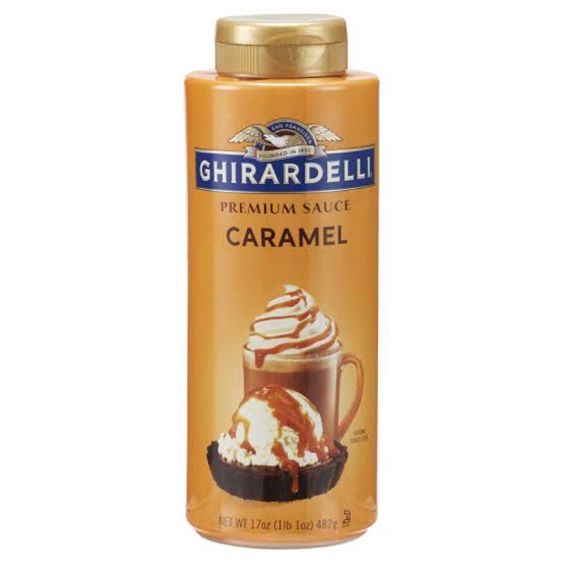 

Ghirardelli Premium Sauce Caramel 482g