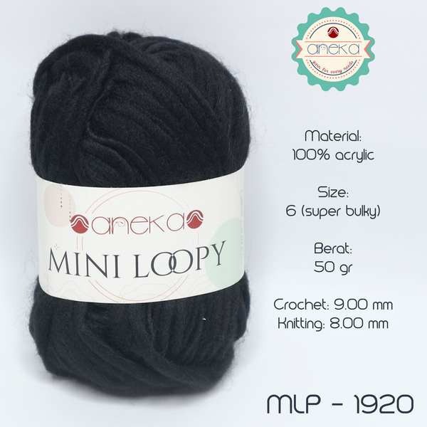 BENANG MINI LOOPY / LOOPY MINI YARN - 1920