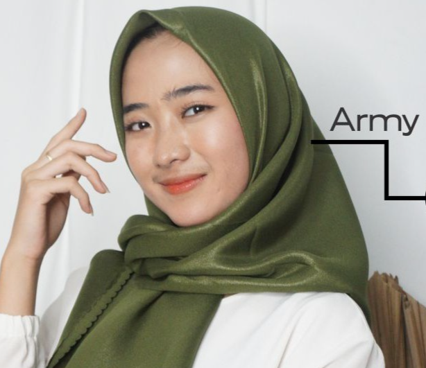 BIG SALE SHINAR GLAMOUR LASER CUT Gliter Hijab Segi empat Polos Premium  Part 1 FH