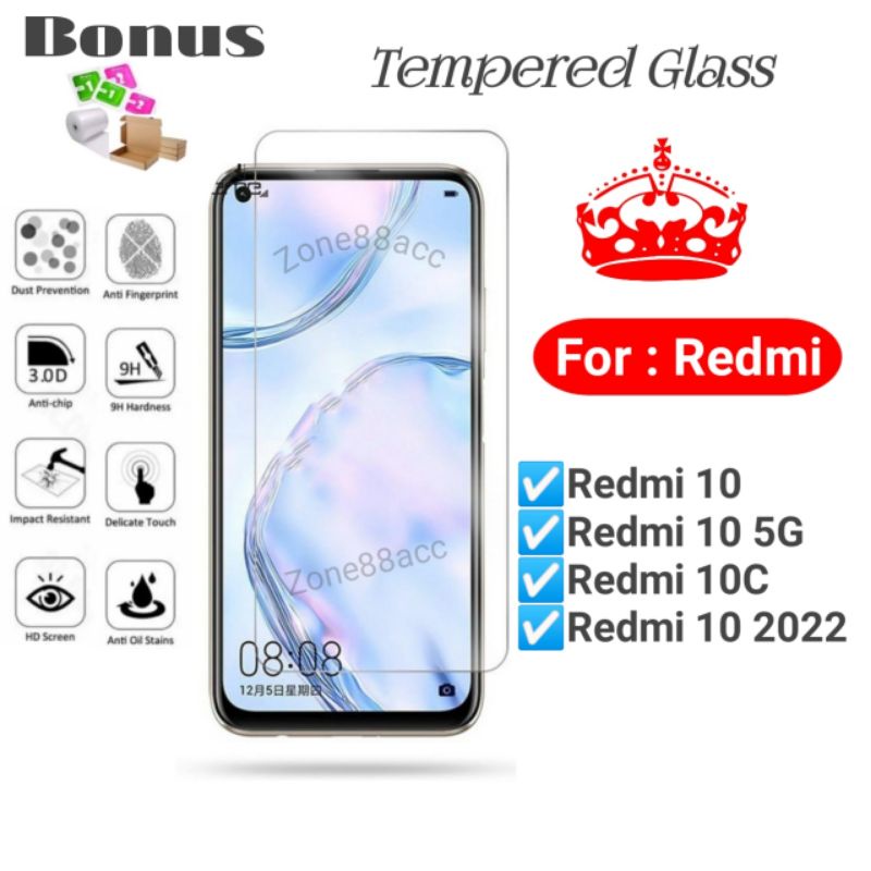 Antigores Tempered glass screen guard protector Redmi 10 10c 2022 5G c TG Bening Antiblue Spy Blue light Full Garskin Lensa Lens Pelindung Layar Kamera ceramic kaca