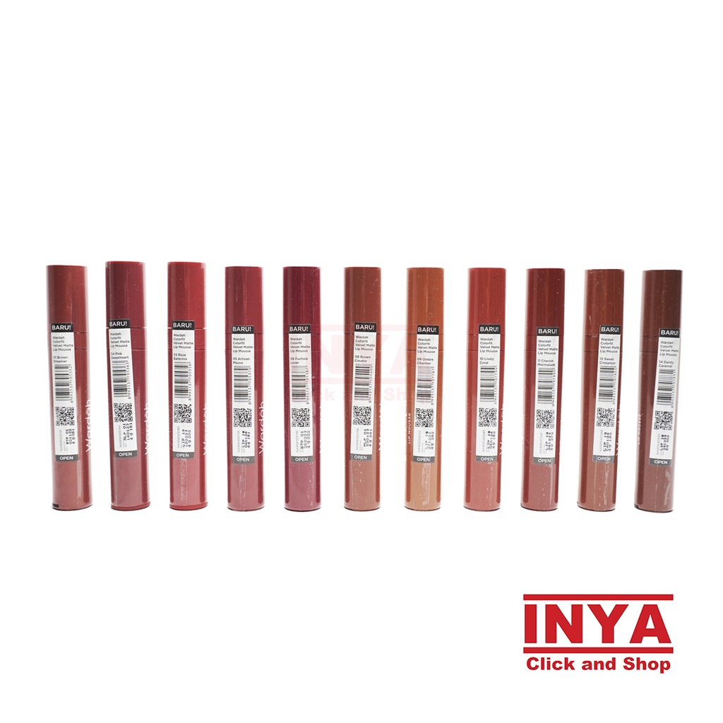 WARDAH COLORFIT VELVET MATTE LIP MOUSSE 4gr